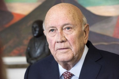 Afrique du Sud : Mort de Frederik de Klerk, dernier président blanc qui avait libéré Mandela