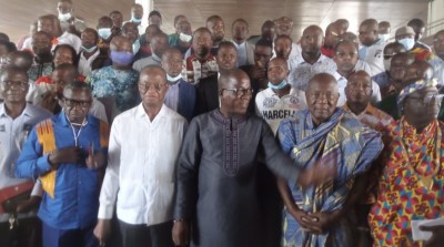Côte d'Ivoire : Le Député Assahoré sensibilise les siens pour le recensement et annonce la création d'une fédération de mutuelles dans le Glo