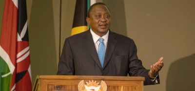 Kenya-Afrique du Sud : Appel d'Uhuru Kenyatta à supprimer les frontières coloniales africaines