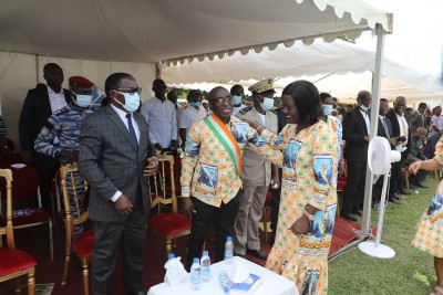 Côte d'Ivoire : Après son retour d'exil, le Colonel Kakou Brou dit KB (ex-Gors)  reconnaissant à Mariatou Koné et au chef de l'Etat