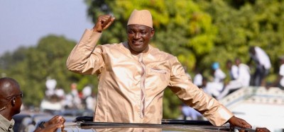 Gambie :  Présidentielle 2021, la CEI proclame Adama Barrow réélu avec 53%