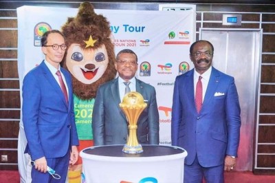 Cameroun : CAN Total Energies 2021,  le PM réceptionne le trophée, coupant court aux rumeurs de délocalisation