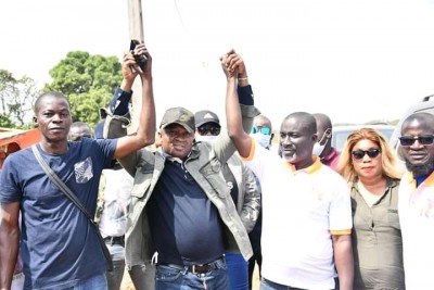 Côte d'Ivoire : À Kongasso, le leader de la jeunesse RHDP du Beré invite la population à faire confiance au président Ouattara