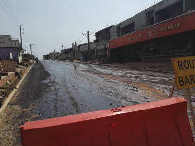 Côte d'Ivoire : Yopougon-Azito, bientôt un ouf de soulagement pour les usagers, la voie menant à la centrale thermique en réfection