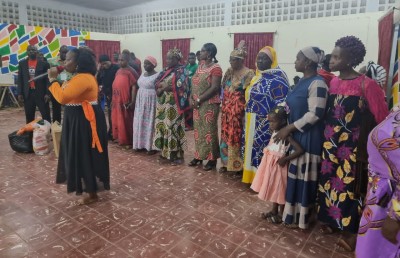 Côte d'Ivoire : Bouaké, après cinq ans d'existence, une structure comble de cadeaux plusieurs veuves et orphelins
