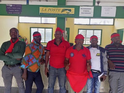 Côte d'Ivoire : Grève du bandeau rouge à la poste de CI, des agents dénoncent une situation alarmante et invitent  le chef de l'Etat à diligenter  un véritable audit