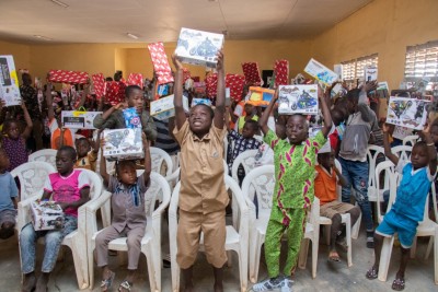 Côte d'Ivoire : Arbre de Noël dans la Bagoué, plus de 4000 enfants disent merci à « Papa Bruno Koné »