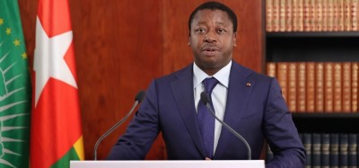 Togo :  Vœux et grands points du discours de Faure Gnassingbé