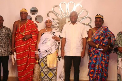 Côte d'Ivoire : Recevant la Reine Mère du Peuple Ghanéen, Damana révèle que feu Atta Mills a refusé leur rapatriement au pays