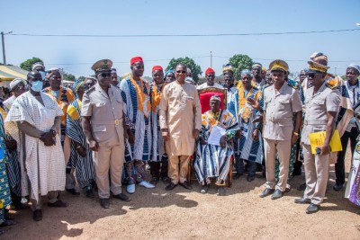 Côte d'Ivoire : Bagoué, le nouveau chef de Mahalé intronisé sous fond de fête de la lumière