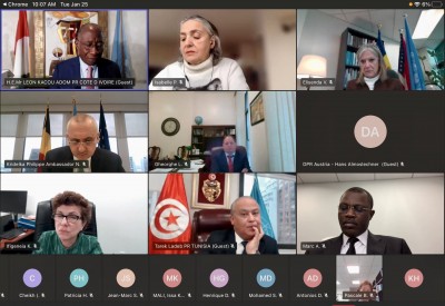 Côte d'Ivoire : Présidence du Groupe des Ambassadeurs Francophones à l'ONU, Adom Kacou Houadja Léon passe le flambeau à un Djiboutien