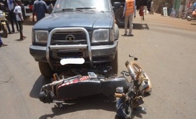 Côte d'Ivoire : Drame à Touba, 02 élèves violemment projetés par un véhicule, 01 mort