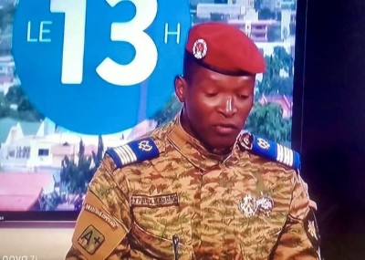 Burkina Faso : Le MPSR met fin aux fonctions du chef d'état major des armées, du directeur du renseignement et présente son acte fondamental