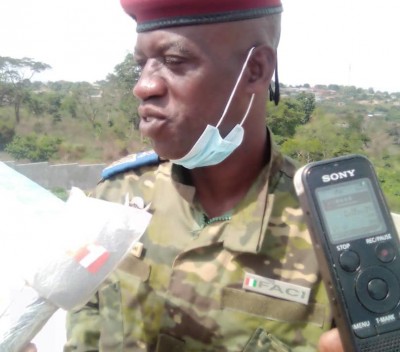 Côte d'Ivoire-Guinée : Prétendu délogement des militaires ivoiriens à la frontière, le commandant Soro Dramane dément