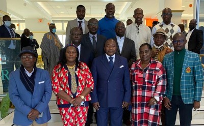 Côte d'Ivoire :   Moins d'un mois après sa nomination, l'Ambassadeur des USA parle de paix et de cohésion sociale avec la diaspora ivoirienne