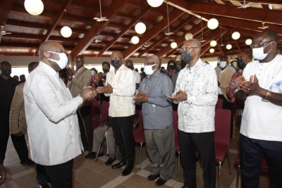 Côte d'Ivoire : Recevant des cadres du Gôh, Gbagbo  reconnait avoir critiqué le transfert de la capitale à Yamoussoukro mais affirme  n'avoir  engagé les travaux à crédit