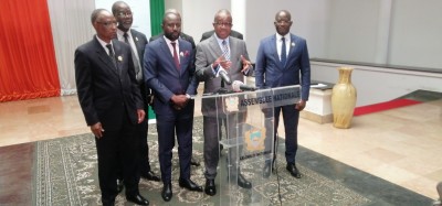 Côte d'Ivoire :  Grève des Greffiers, Sansan Kambilé invite les grévistes à reprendre le travail le lundi 07 février 2022 à 7h30, sinon...