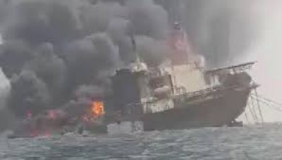 Nigeria : Incendie d'un navire pétrolier, trois morts et trois rescapés, quatre disparus