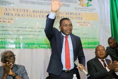 Côte d'Ivoire : Plus de 70.000 fonctionnaires ont perçu leur stock d'arriérés de salaires à ce jour, le gouvernement félicité par la plateforme