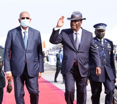 Côte d'Ivoire : Après des missions au Ghana, en Ethiopie et en Belgique, Ouattara rentre à Abidjan