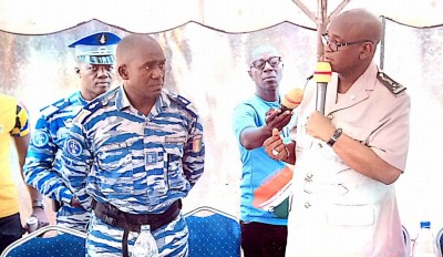 Côte d'Ivoire : À Gagnoa, le commandant de la 2ème légion territoriale de Daloa réuni tous ses collaborateurs pour le grand rapport