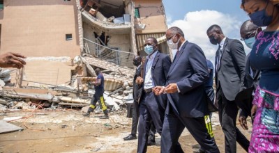 Côte d'Ivoire : Sur le lieu du drame à Cocody-Angré, Patrick Achi annonce une enquête et promet que la loi s'appliquera dans toute sa rigueur