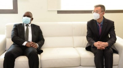 Côte d'Ivoire : Réconciliation et cohésion nationale, KKB plaide auprès de l'Ambassadeur de Chine pour  la mise en place rapide des services déconcentrés de son  ministère en régions