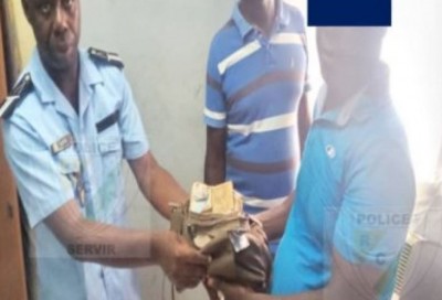 Côte d'Ivoire : San Pedro, la police restitue plus de 13 millions d'un accidenté