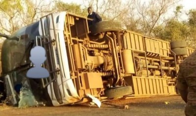Burkina Faso : Six morts et 45 blessés dans un accident de circulation