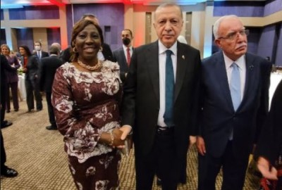 Côte d'Ivoire :  Kandia Camara représente Ouattara au 2ème Forum de la diplomatie d'Antalya en Turquie