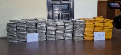 Côte d'Ivoire :    Les agents des Douanes saisissent en deux jours plus d'une demi-tonne de plaquettes de cannabis