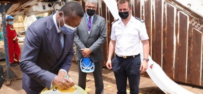 Togo :  Inauguration du câble internet Equiano de Google à Lomé