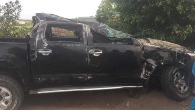 Côte d'Ivoire : Grave accident de circulation sur l'axe menant à l'aéroport Houphouët-Boigny, au moins 1 mort et de nombreux blessés