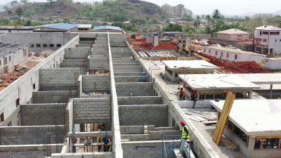 Côte d'Ivoire : Man, les travaux du nouveau CHR réalisés à 40% et  celui de Méagui inauguré dans les prochains jours