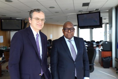 Côte d'Ivoire : Visite de travail en France à l'ARCOM du Président de la HACA, Me René Bourgoin