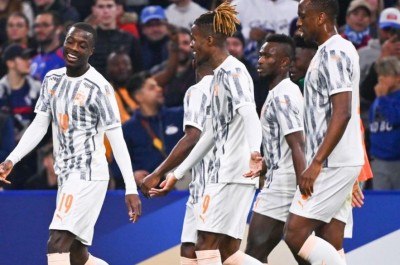 Côte d'Ivoire : Match amical, la France bat les Ivoiriens sur le score de 2 - 1
