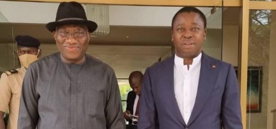 Nigeria-Togo : Escale de Goodluck au Togo avant le sommet de la CEDEAO, diplomatie du Togo sur les affaires sous régionales