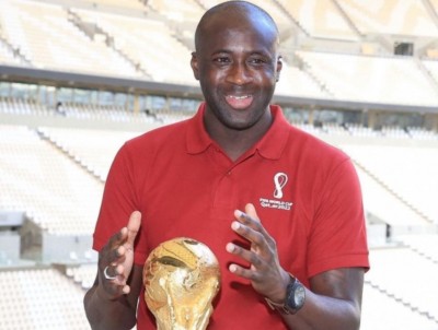 Côte d'Ivoire : FIFA, Yaya Touré nommé Ambassadeur de la coupe du monde Qatar  2022