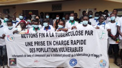 Côte d'Ivoire : Bouaké, les Personnes Usagères de Drogue invitées à se faire dépister et soigner gratuitement de la tuberculose