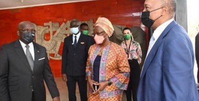 Côte d'Ivoire : CAN 2023, Patrice Motsepé à Abidjan pour inaugurer le bureau de la CAF