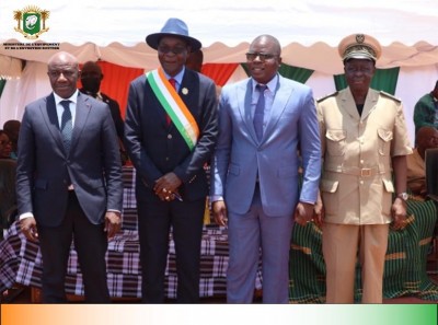 Côte d'Ivoire : Démarrage officiel des  travaux de reprofilage des voies par la localité de Gonaté