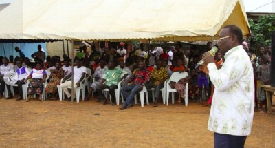 Côte d'Ivoire : En tournée dans la Mé, Affi charge le président du PPA-CI « Je ne ferai pas les erreurs de Gbagbo, je suis l'homme de 2025 »