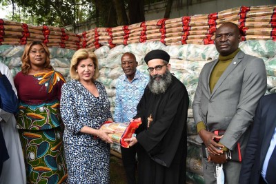 Côte d'Ivoire : Pâques 2022, Dominique Ouattara offre des dons d'une valeur de 130 millions à la communauté chrétienne