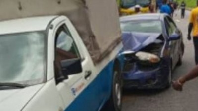 Côte d'Ivoire : Un carambolage impliquant 11 véhicules sur  l'autoroute du Nord crée des désagréments aux usagers