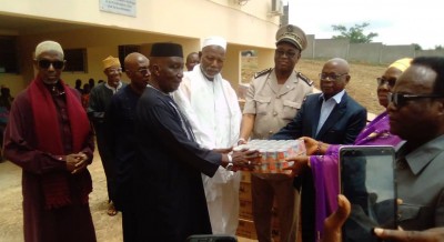 Côte d'Ivoire : Gôh, Djédjé Bagnon faisant un don à la communauté musulmane déclare: « Si on n'a pas Alassane, ça va être difficile pour nous...»