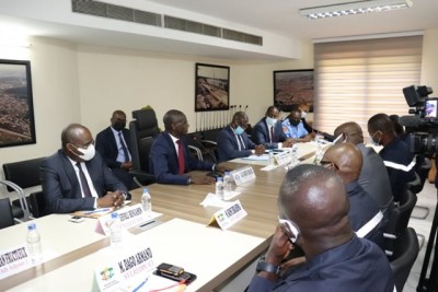 Côte d'Ivoire : Repentance des pompiers civils après leurs mouvements d'humeur, Le Ministre  Vagondo Diomandé : « J'ai mal... »