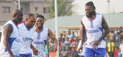 Liberia :  Adebayor et des légendes en vedette à Monrovia pour le Parc Invincible