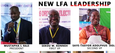 Liberia :  Football, Raji réélu président de la LFA, ses promesses