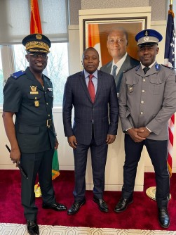 Côte d'Ivoire : Washington, DC, l'adjudant-chef Gnapié félicité pour un acte de grande probité
