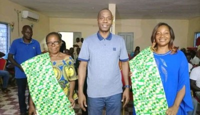 Côte d'Ivoire : Diabo, une nouvelle femme à la tête de l'UFPDCI nommée par le délégué départemental Botro 2 Koumoin René